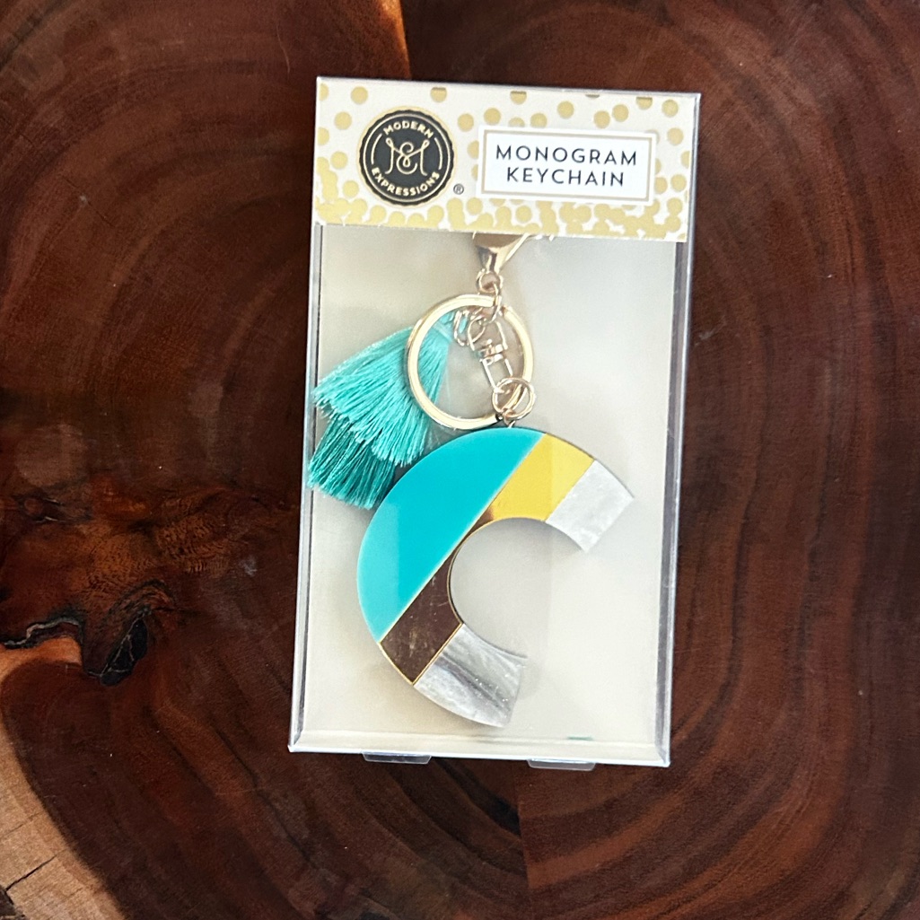 Monogram Keychain